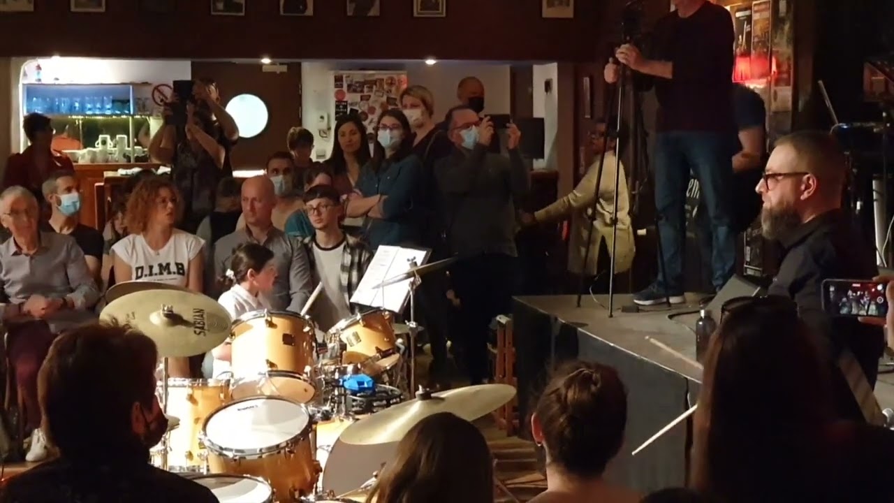 Ecole de Drums - concert à l'Escale 2022 - Axel Bauer/Zazie 