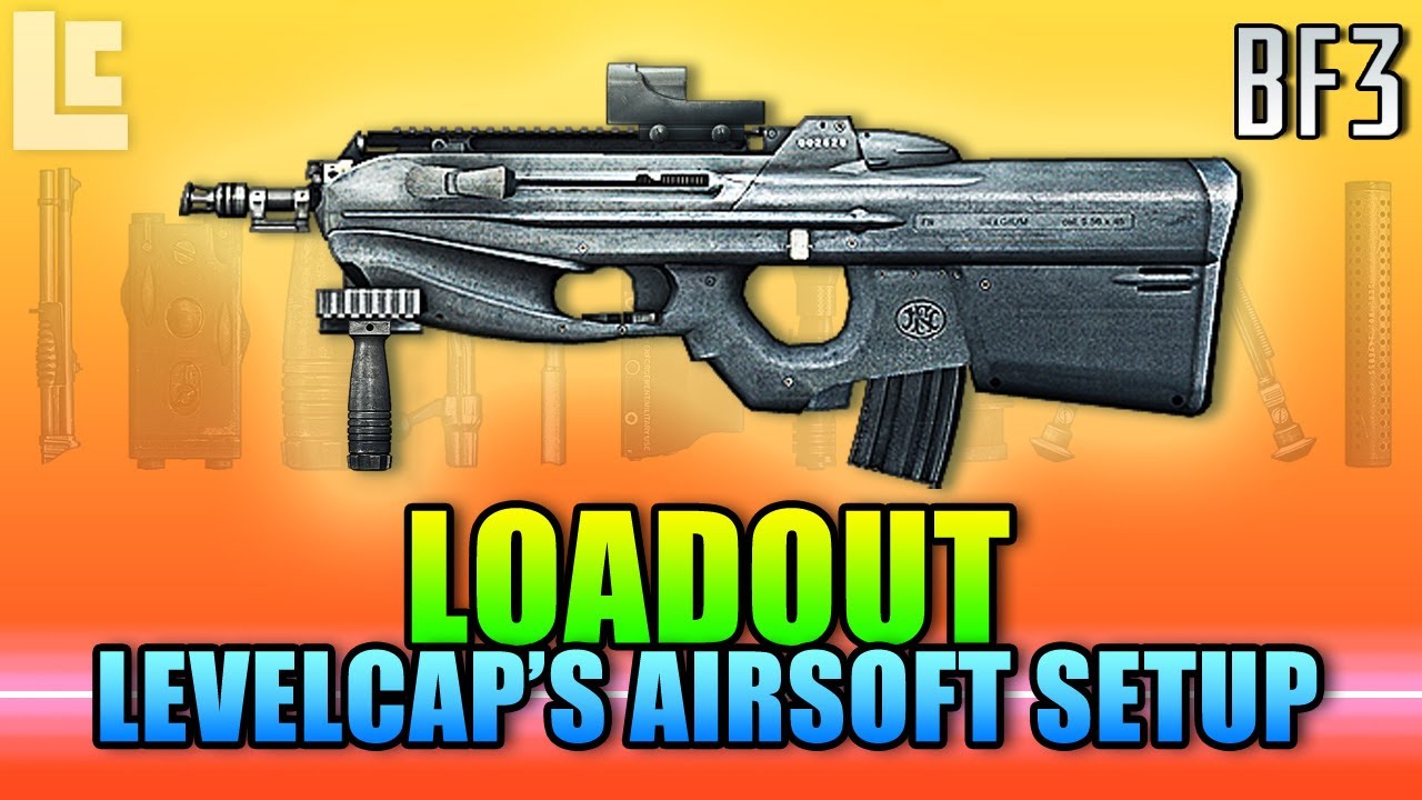Loadout - LevelCap's F2000 Airsoft Setup (Battlefield 3 Gameplay/Commentary)