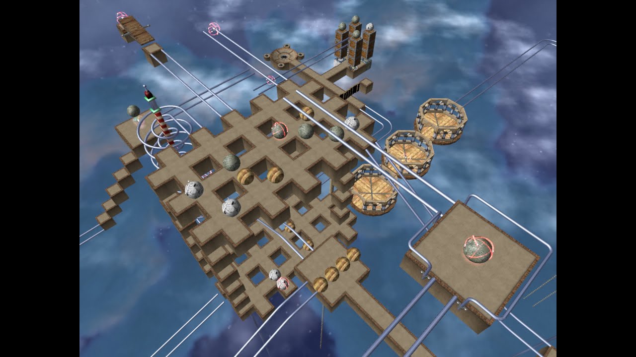 Ballance Custom Level: Castles in the Air 2 (其乐融融)