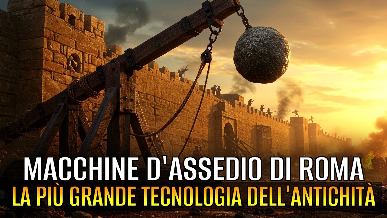 Macchine d'Assedio ROMANE contro Mura di 6 Metri: Catapulte, Baliste e Arieti in Azione!