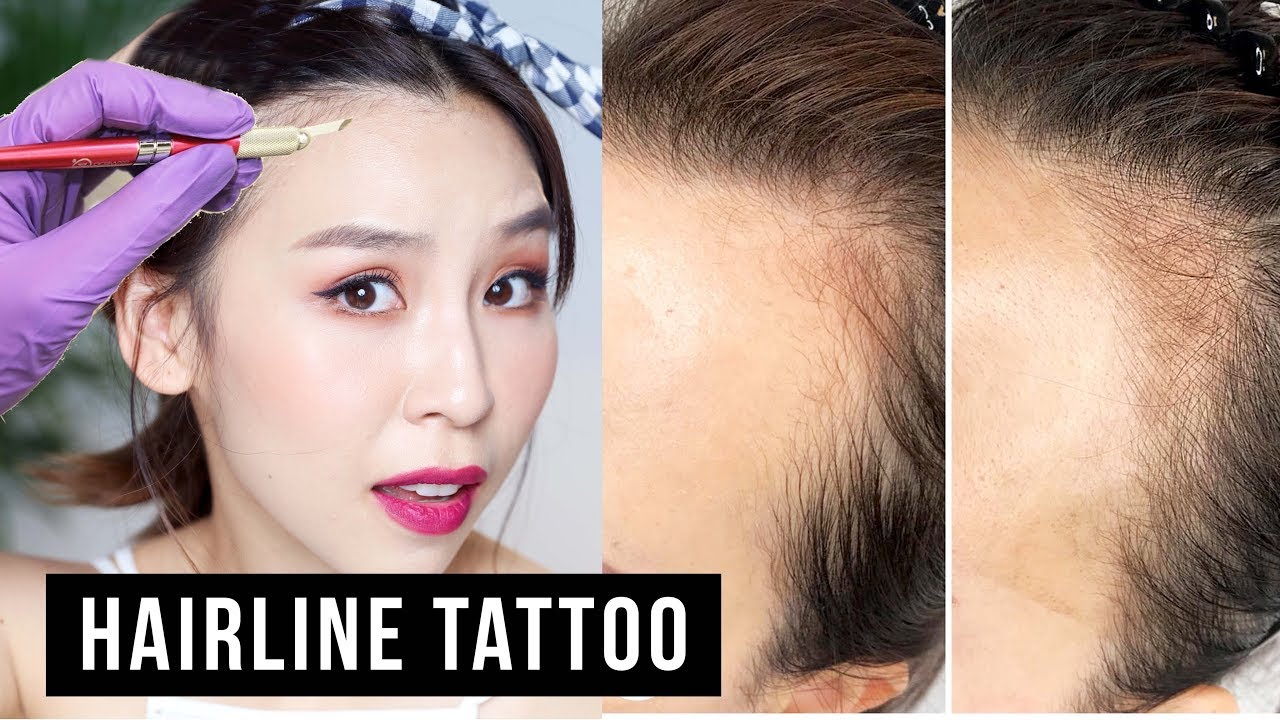 Hairline Microblading Tattoo!