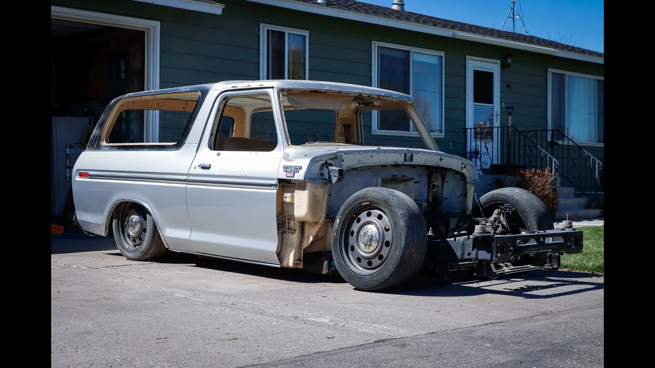 1978 Slammed Ford Bronco Build Update