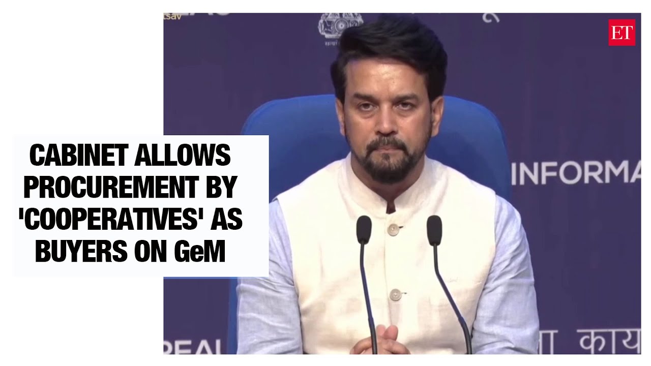 Cabinet allows procurement by cooperatives through GeM portal