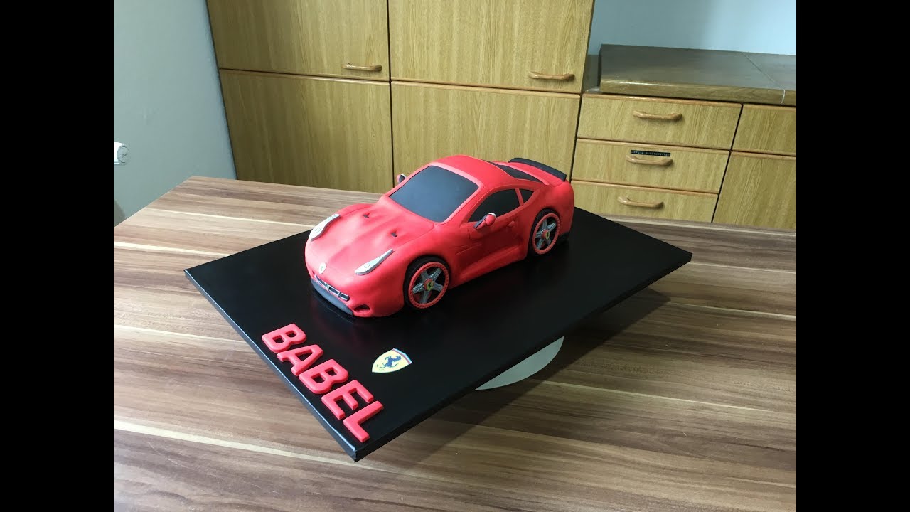 ferrari torte, ferrari Car Cakes auf deutsch .Ferrari California Cake