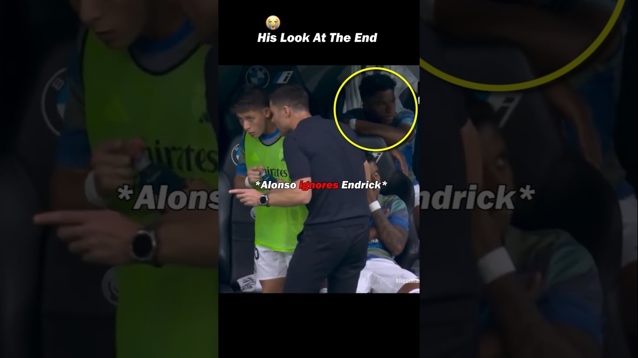 Xabi Alonso Ignores Endrick 💔😭
