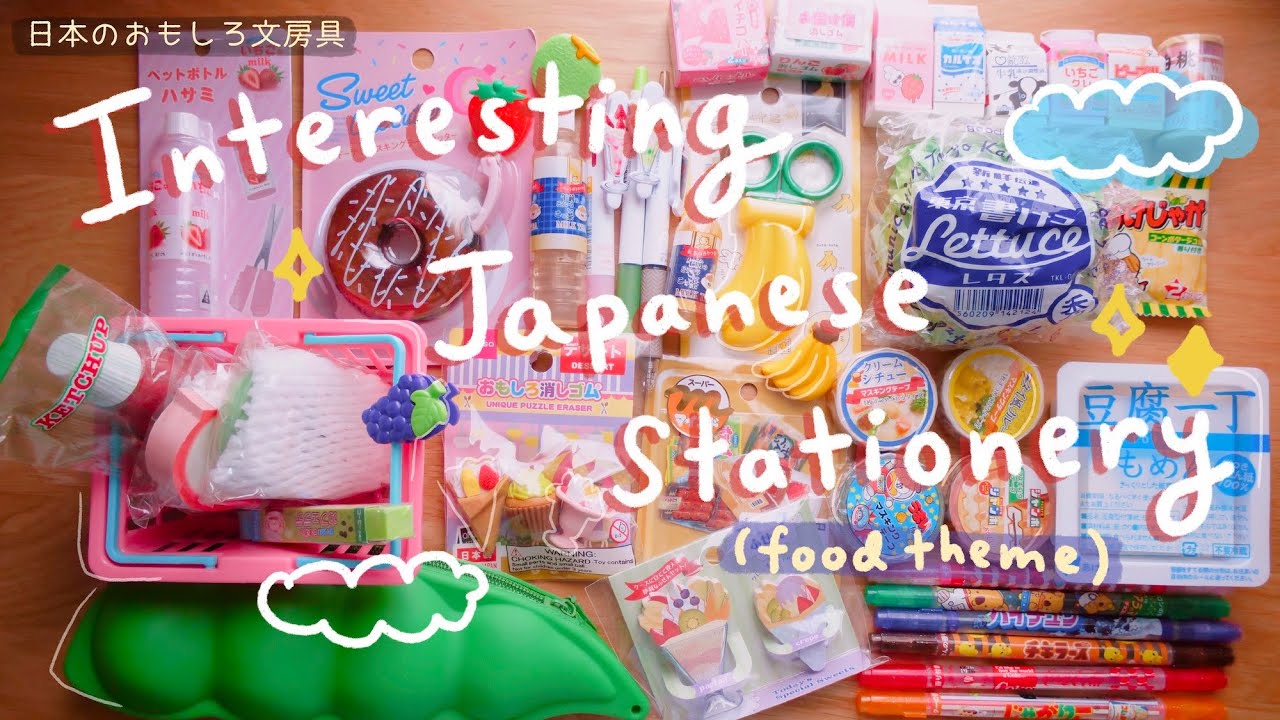 18 Cute & Unique Japanese Stationery Items (with demos)! 🇯🇵 | Food Theme 🍦 | PART 7 | Rainbowholic