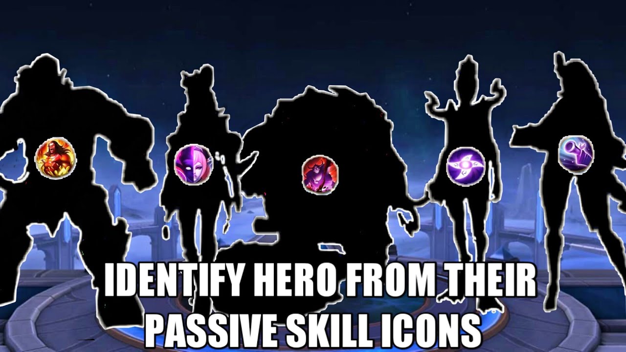IDENTIFY HEROES FROM THEIR PASSIVE SKILL ICONS • MOBILE LEGENDS NEW QUIZ