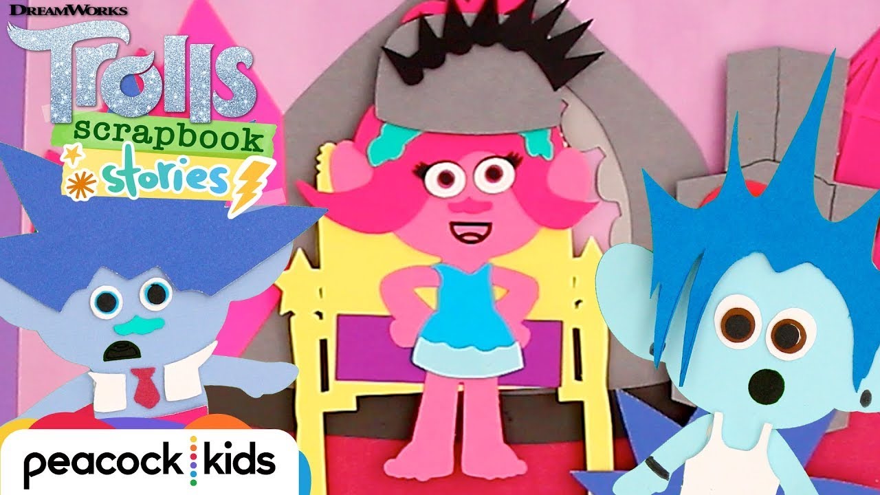 Poppy&rsquo;s Rock Queen Transformation | TROLLS SCRAPBOOK STORIES