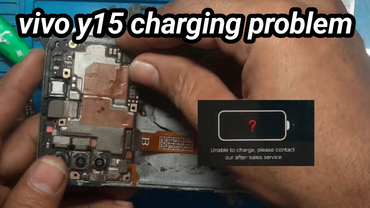 Vivo y15 charging problem  / unable to charge /  tamperature too low
