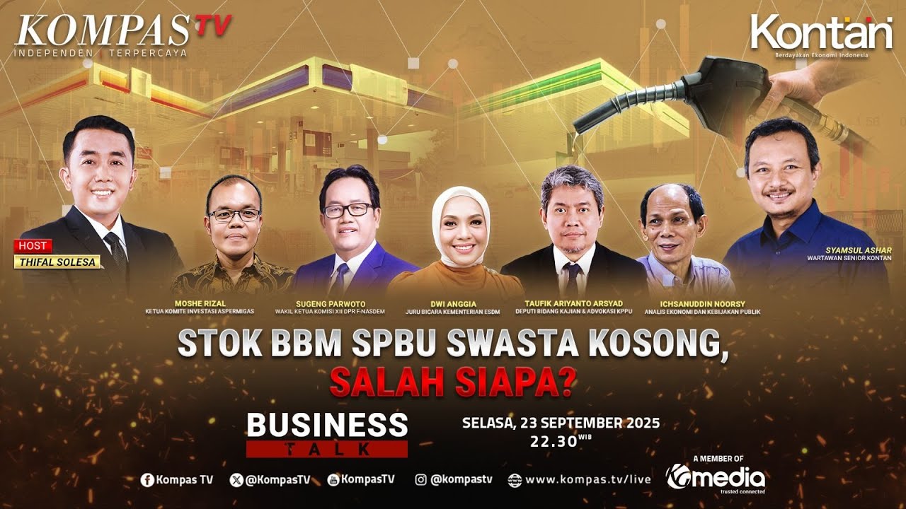 LIVE - Stok BBM SPBU Swasta Kosong, Salah Siapa? | BUSINESS TALK