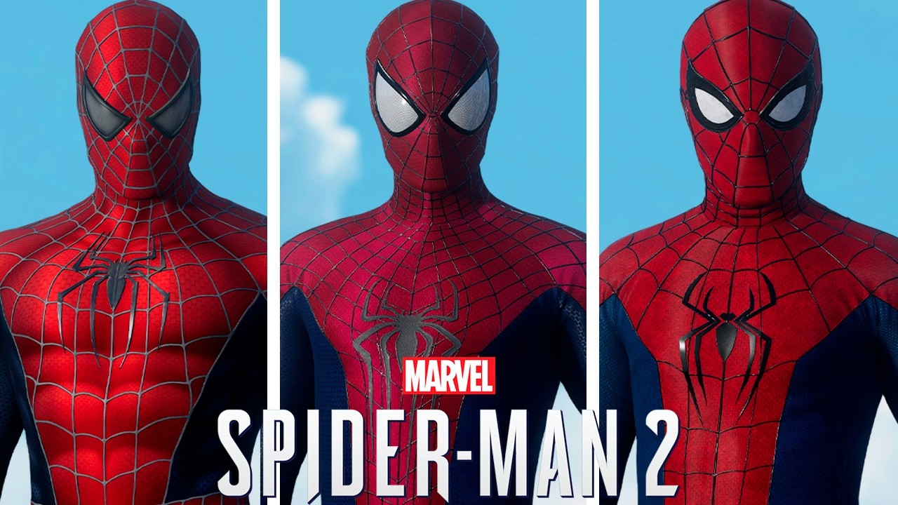Marvel's Spider-Man 2 PC - All NEW 2025 Live Action Movie Suits (Mods) 4K60FPS