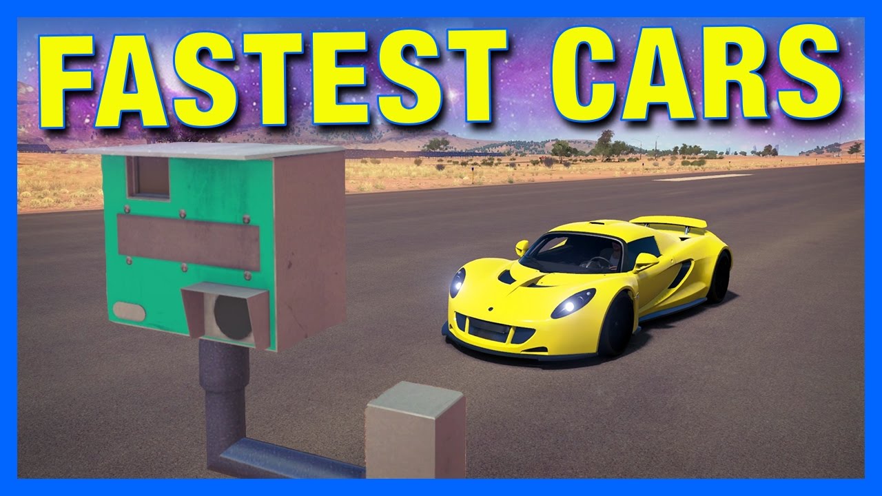 Forza Horizon 3 Online : Fastest Car Shootout!!