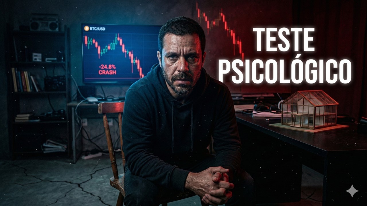 Bitcoin Não é Investimento. É Teste Psicológico