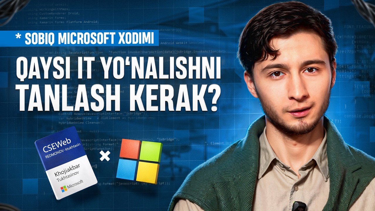 Frontend, Backend yoki Data Engineer? To‘g‘ri tanlov qanday qilinadi?