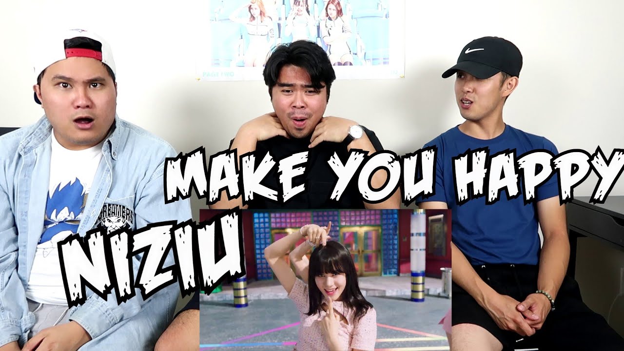 NiziU 『Make you happy』 M/V REACTION