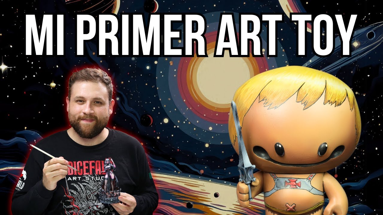 Mi Primera Intervención a un Art Toy - Goon de @chuchoorojas