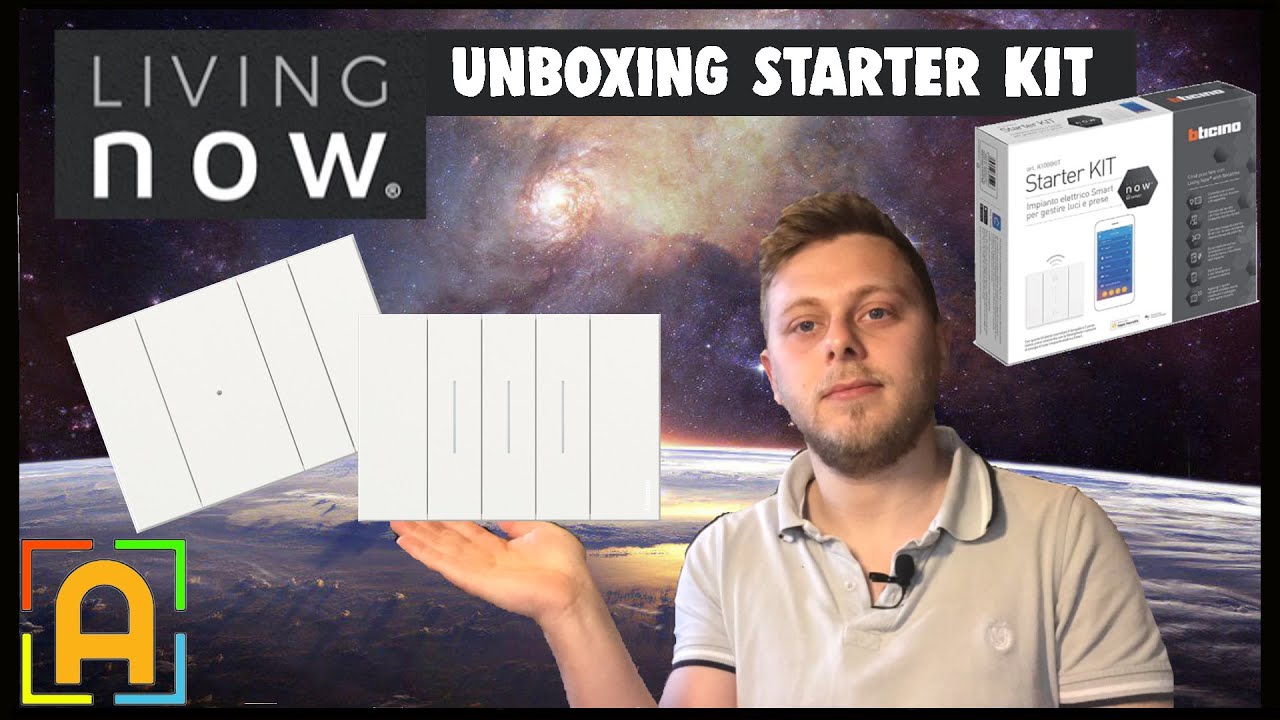 Bticino Living Now - starter kit - unboxing ita