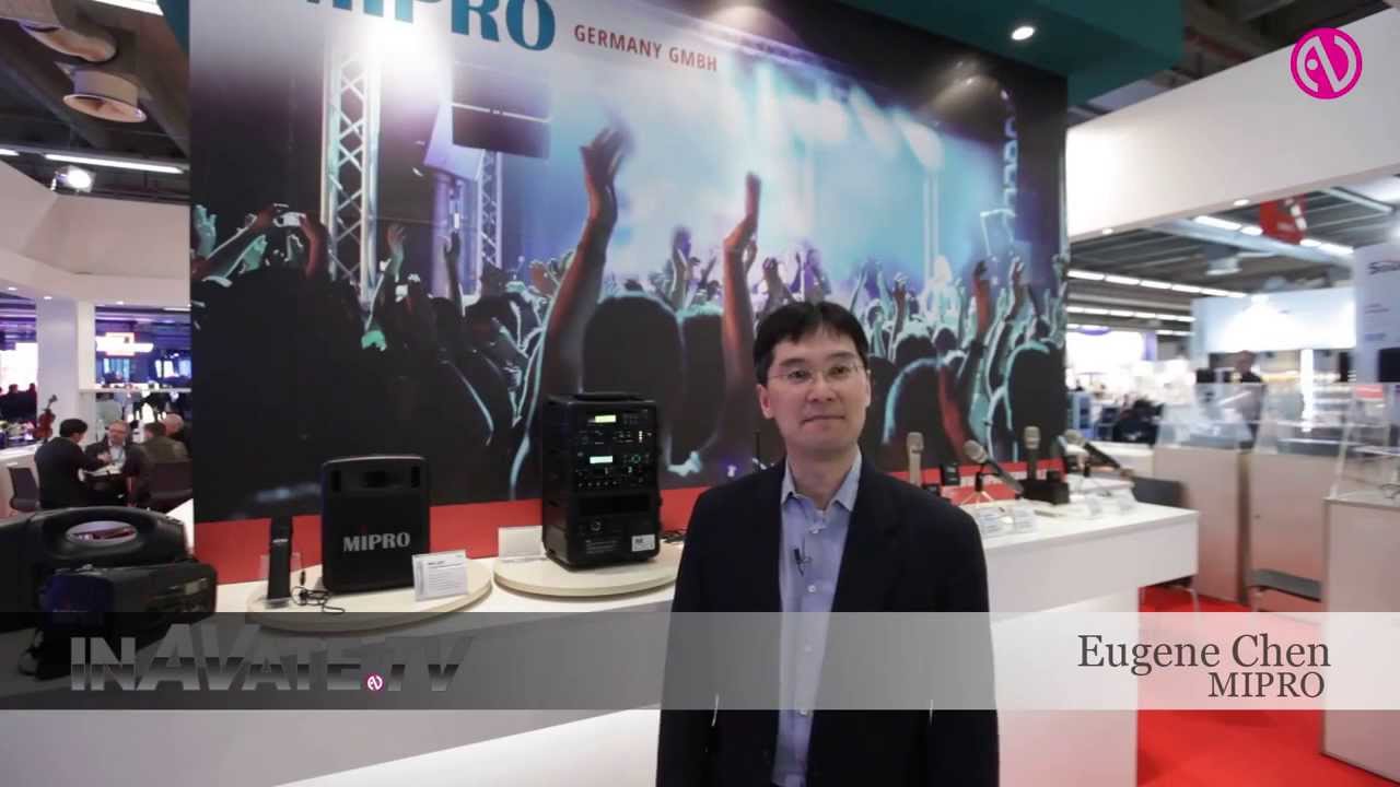 MIPRO shows off MA-505 portable wireless PA system