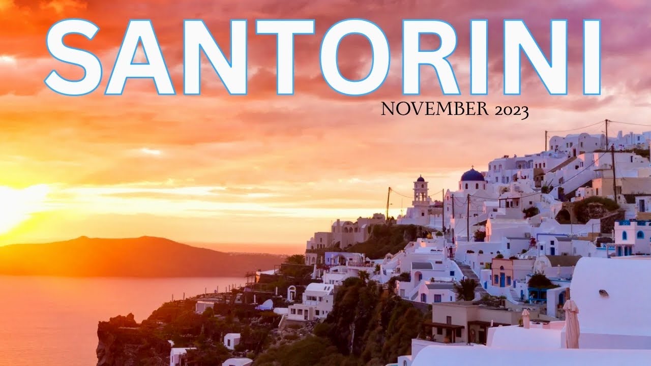 Exploring Santorini in November: Quiet Villages, Stunning Views, & Off-Season Adventures 🇬🇷
