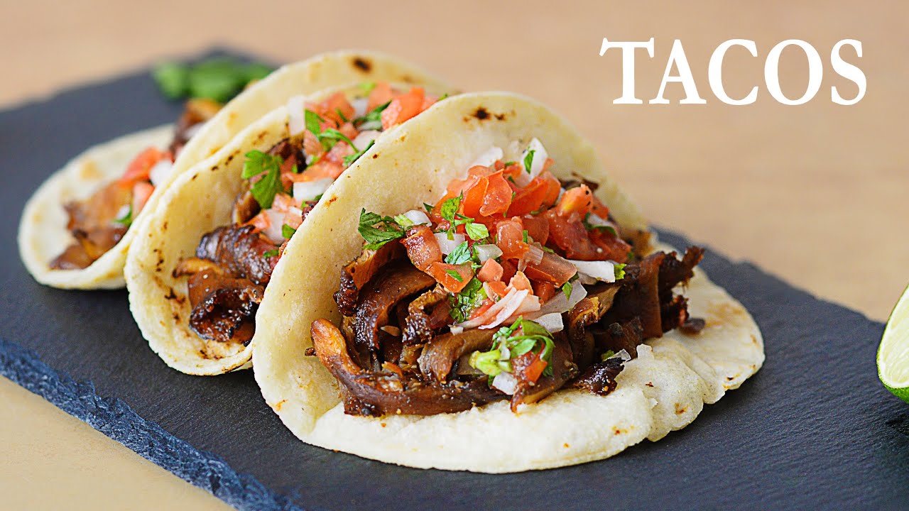Carne Vegana Deliciosa + Tacos Veganos Sin Gluten Sin Soja (ASMR)