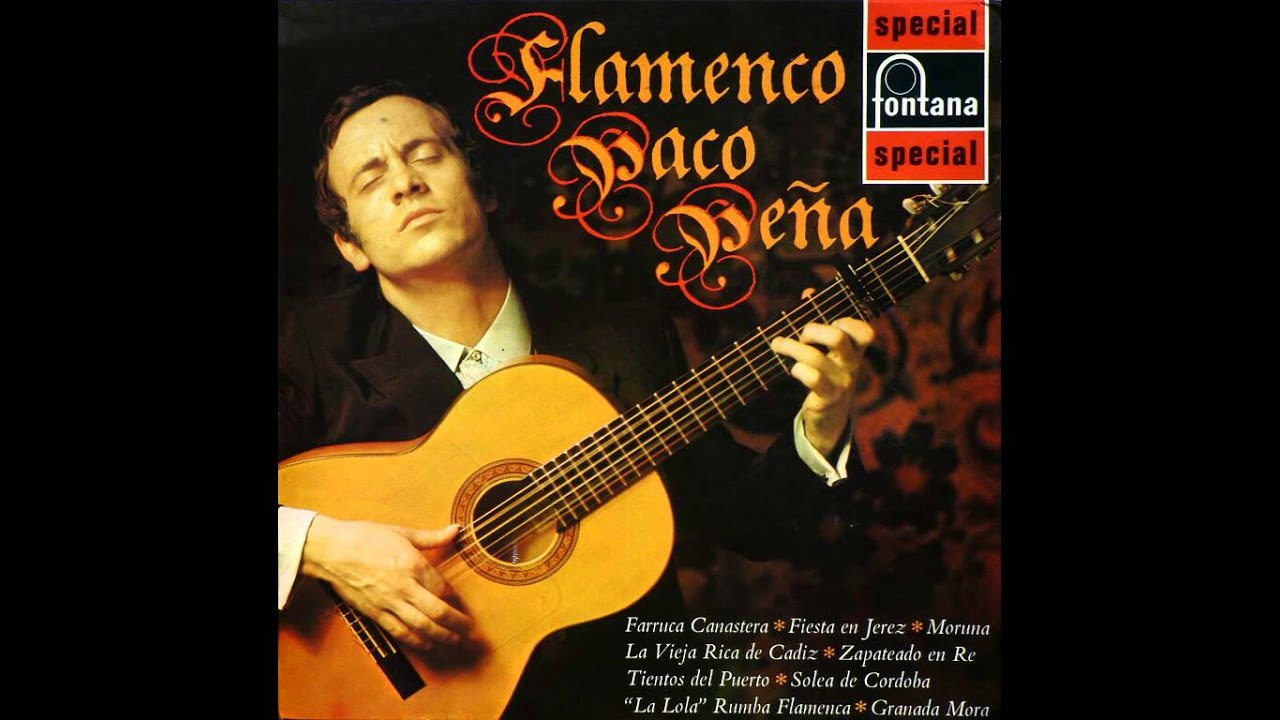 Spanish guitar:Paco Pena - 'La Lola' Rumba Flamenca