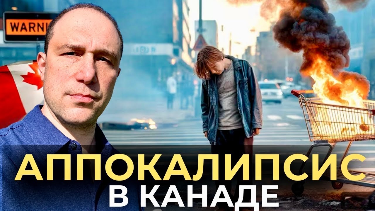 Это происходит сейчас на улицах Канады! Города превращаются в ЗОМБИЛЭНД