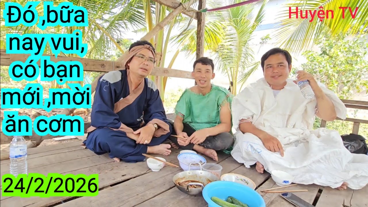 ĐÓ ,BỮA NAY VUI, CÓ BẠN MỚI, MỜI ĂN CƠM