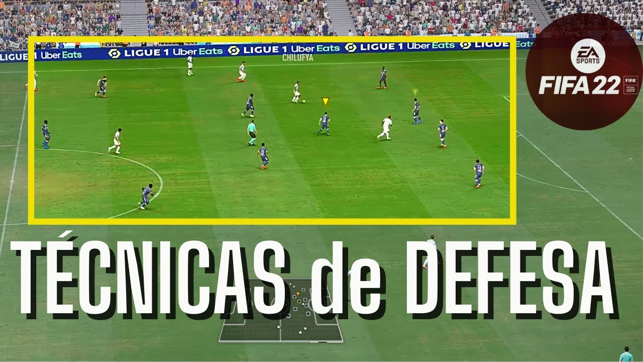 DEFESA FIFA 22 -  TÉCNICAS PARA APRENDER A SE DEFENDER