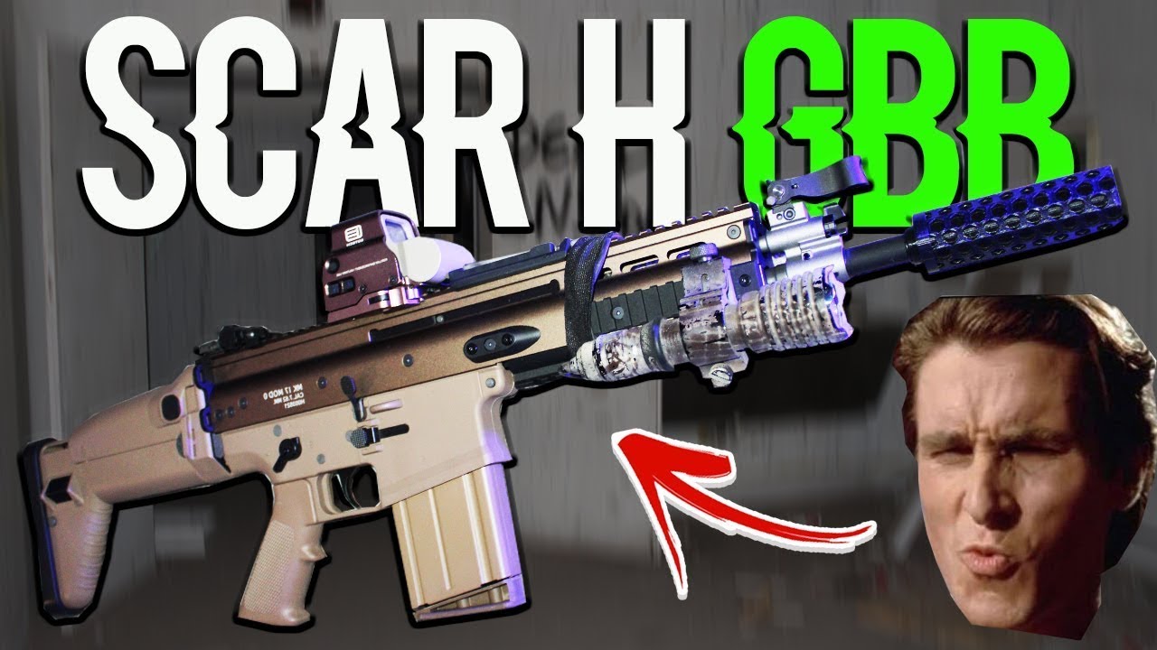 Destroying Airsoft Players With GOD Tier Scar H GBB!