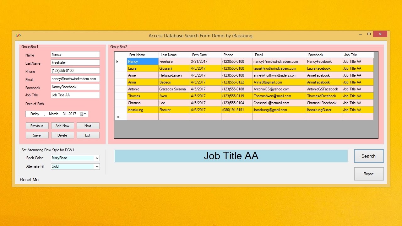 VB.NET How to Add a ReportViewer Report to VB.Net Project (Using RDLC File) Part 1/2