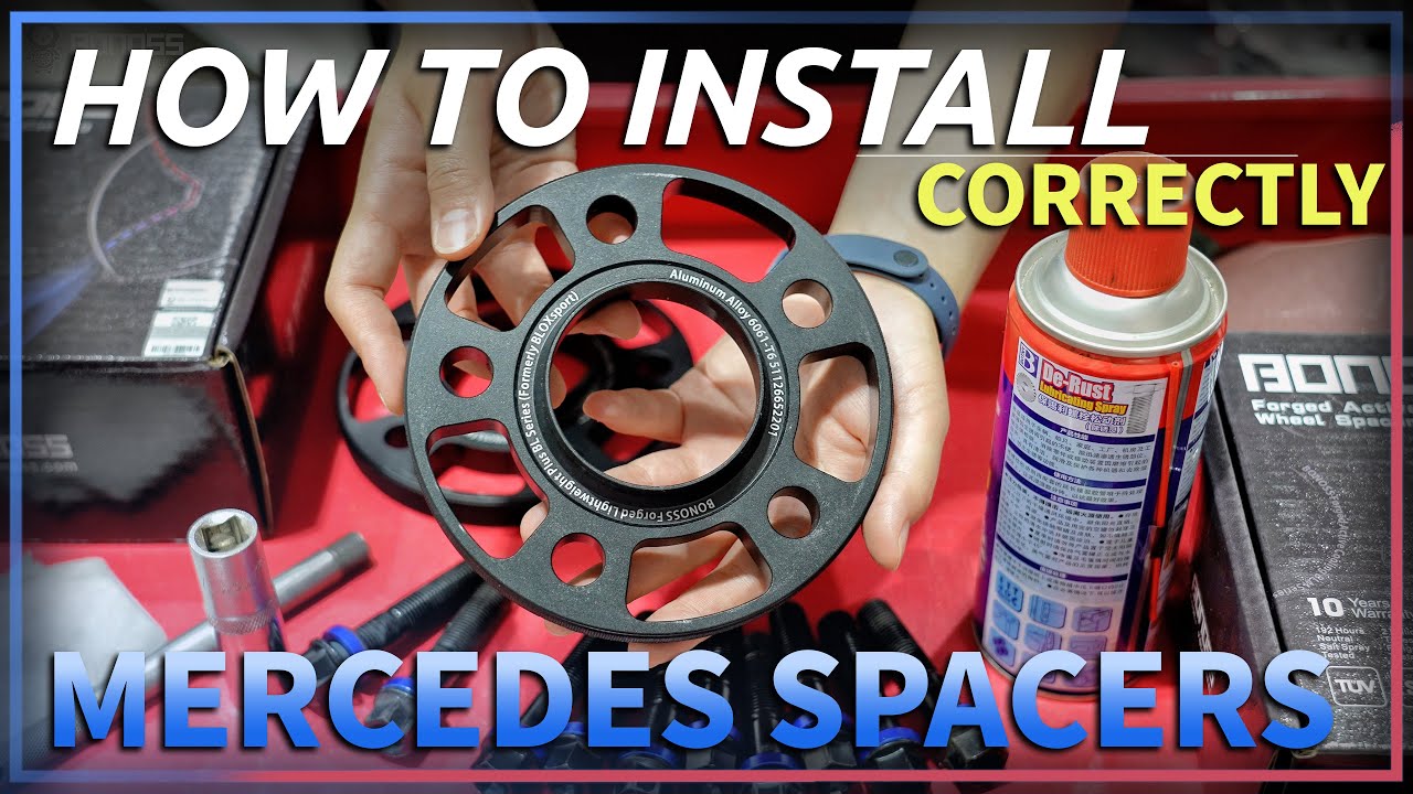 How to Install Mercedes Wheel Spacers on CLS 300 Correctly? | BONOSS Mercedes CLS Aftermarket Parts