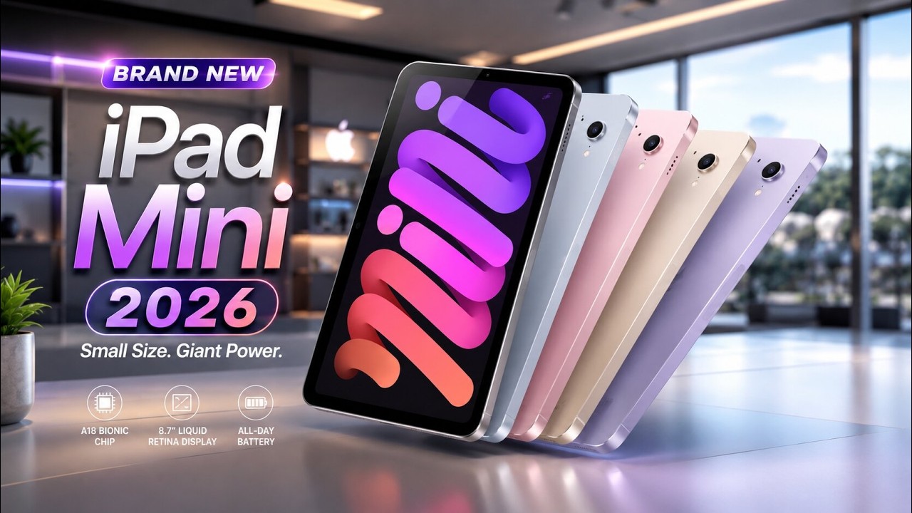 Утечка iPad Mini 8! Самый маленький планшет Apple ждет грандиозное обновление😍