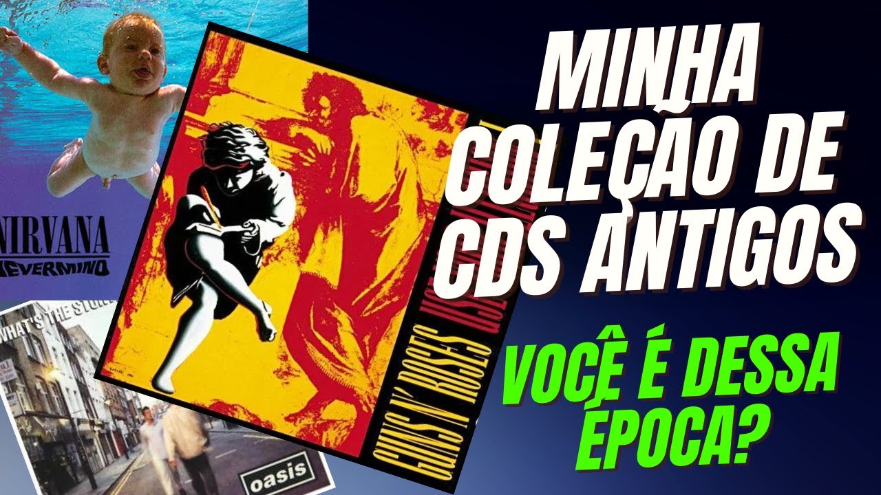 COLEÇÃO DE CDS ANTIGOS DE MÚSICA (ANOS 90 E 2000) 