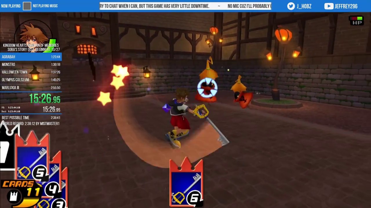 [Old WR] Kingdom Hearts Re:Chain of Memories Sora's Story Beginner Speedrun in 2:31:24