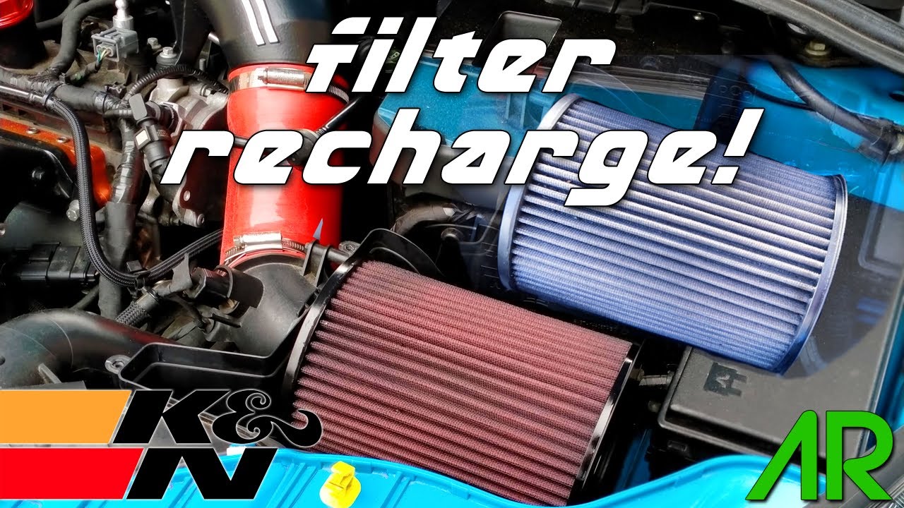 HOW TO SERVICE A K&N PERFORMANCE AIR FILTER! | FOCUS RS