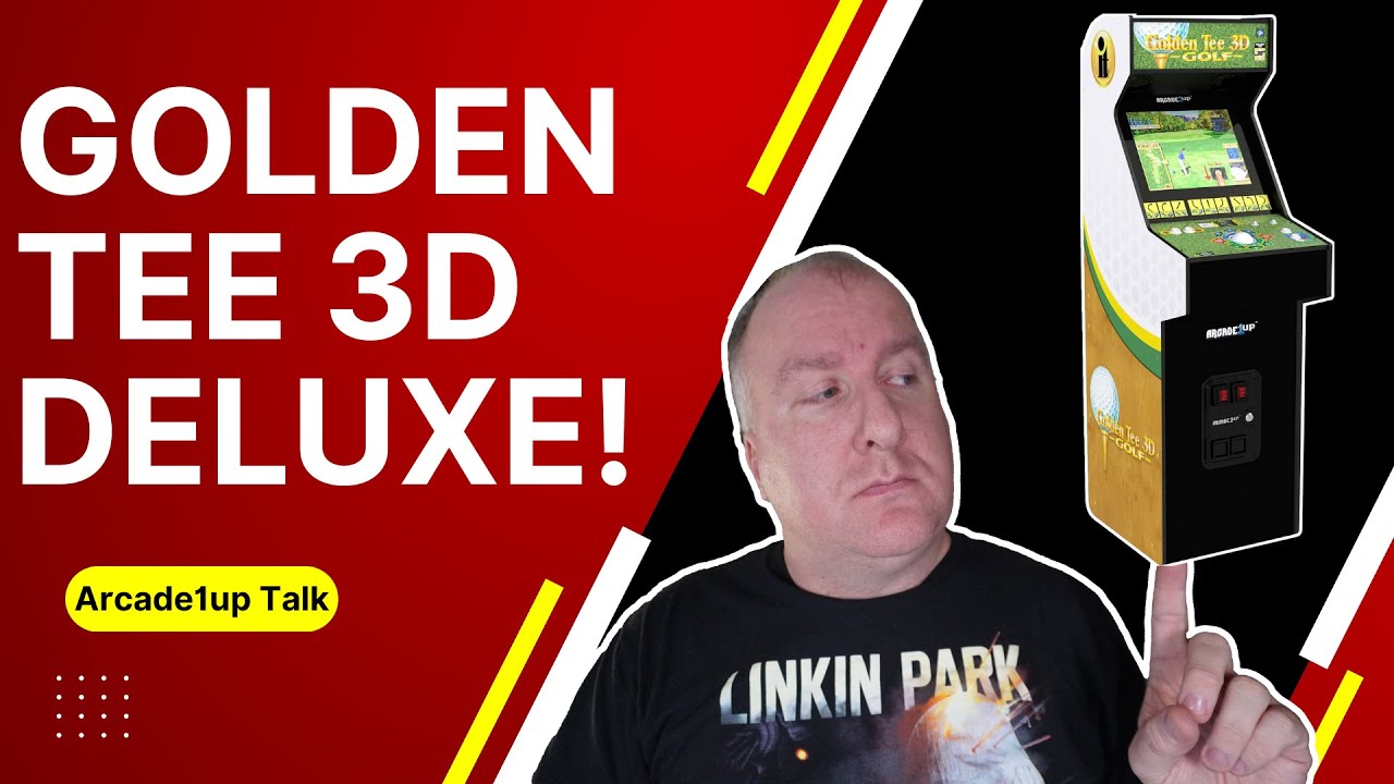 Arcade1up - Golden Tee 3D Deluxe In Depth Look!