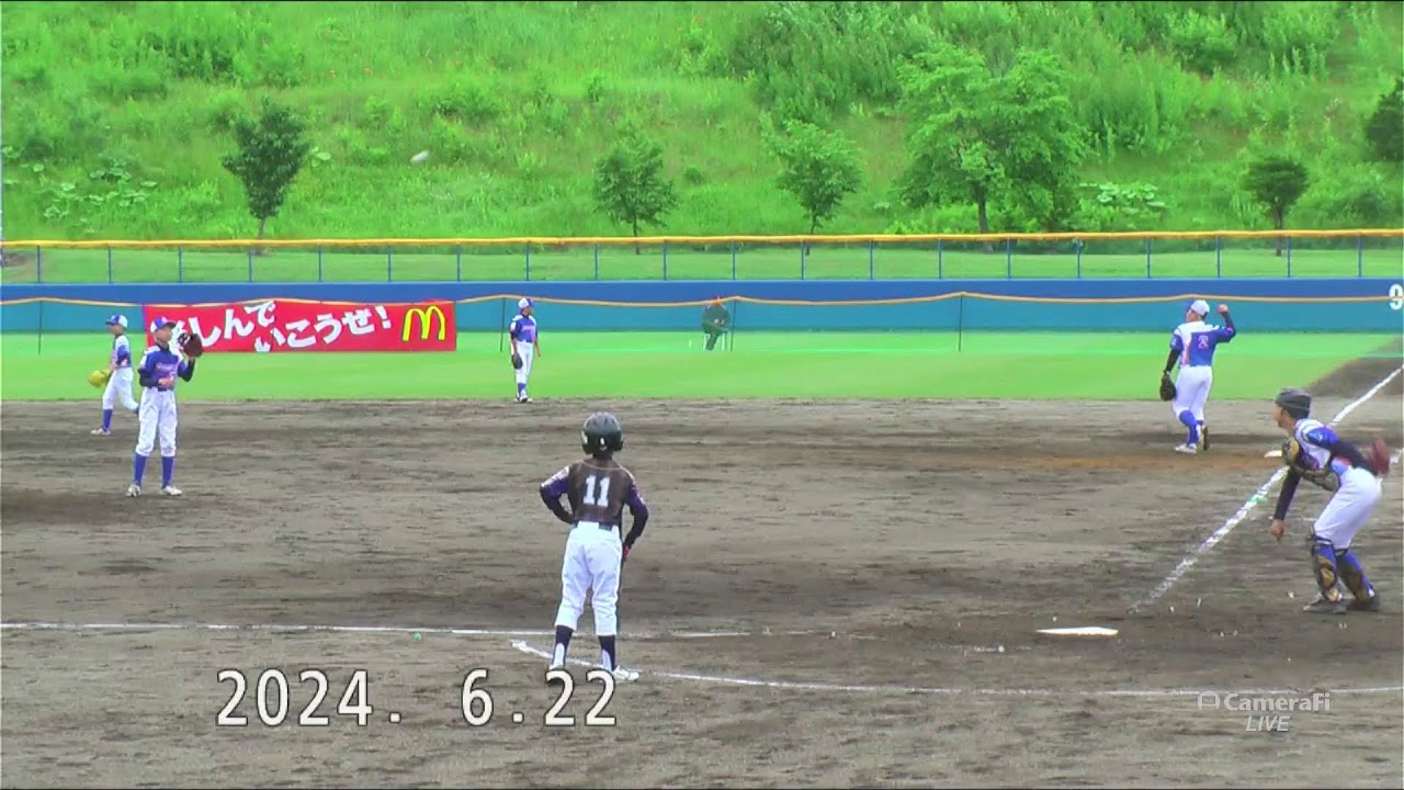 2024.6.22 マック　留萌JBC戦