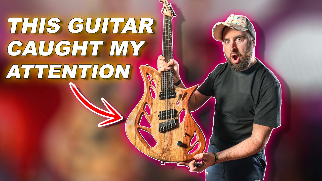 THIS GUITAR CAUGHT MY ATTENTION! | Lignator Securis by Rikkers Guitars