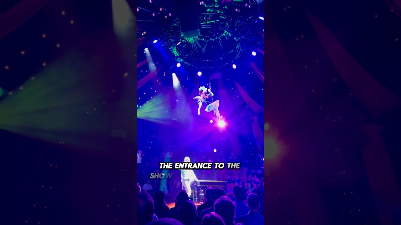 ABSINTHE show in Las Vegas #lasvegas #show #comedy #circus