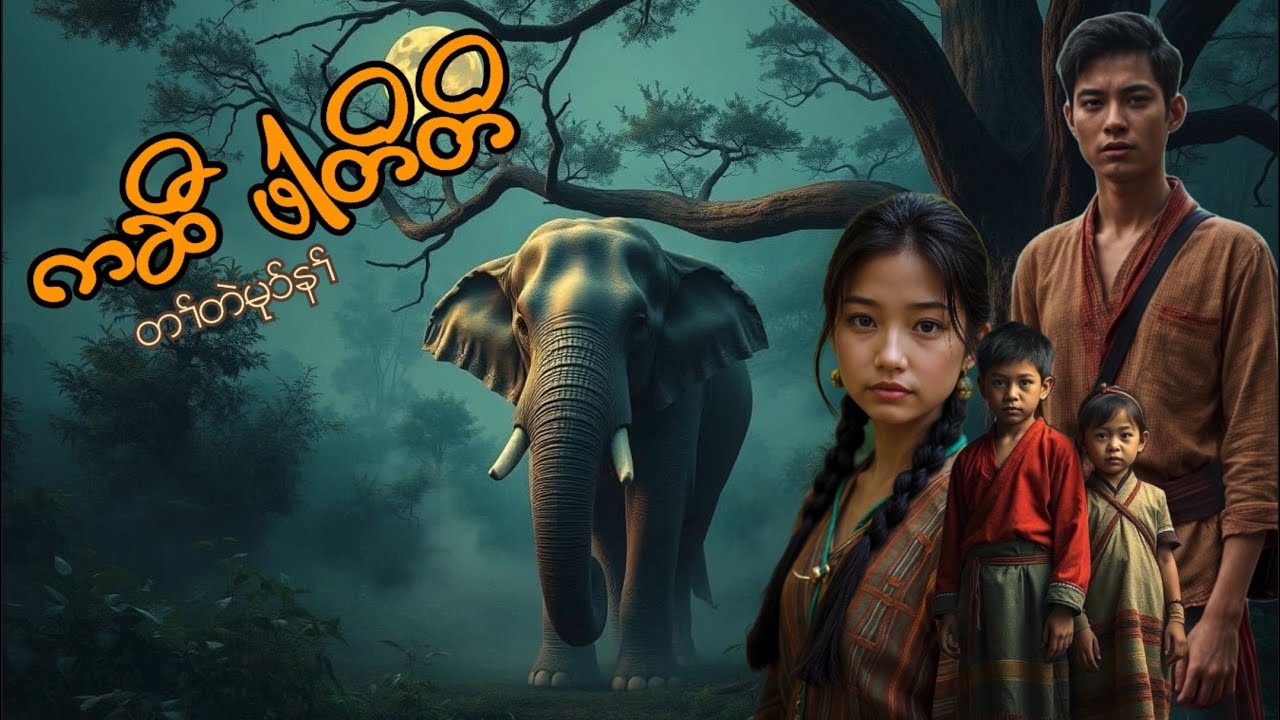 🟣No.305-Karen Story - Elephant Pa Toe Toe - ကဆီဖါတိတိ #lifestory tpnkarenlengendstory