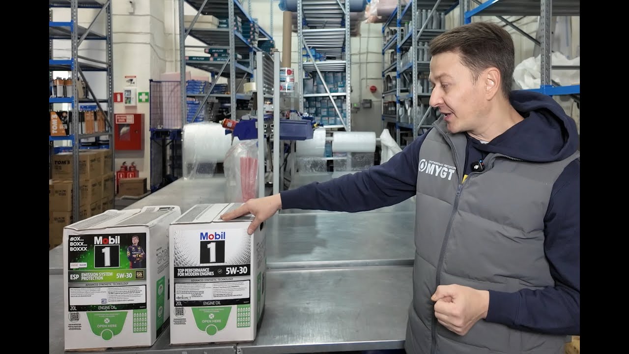 ПОСТУПЛЕНИЕ MOBIL1 ESP 5W30 XE И  MOBIL1 X1 5W30 В  BAG-IN-BOX