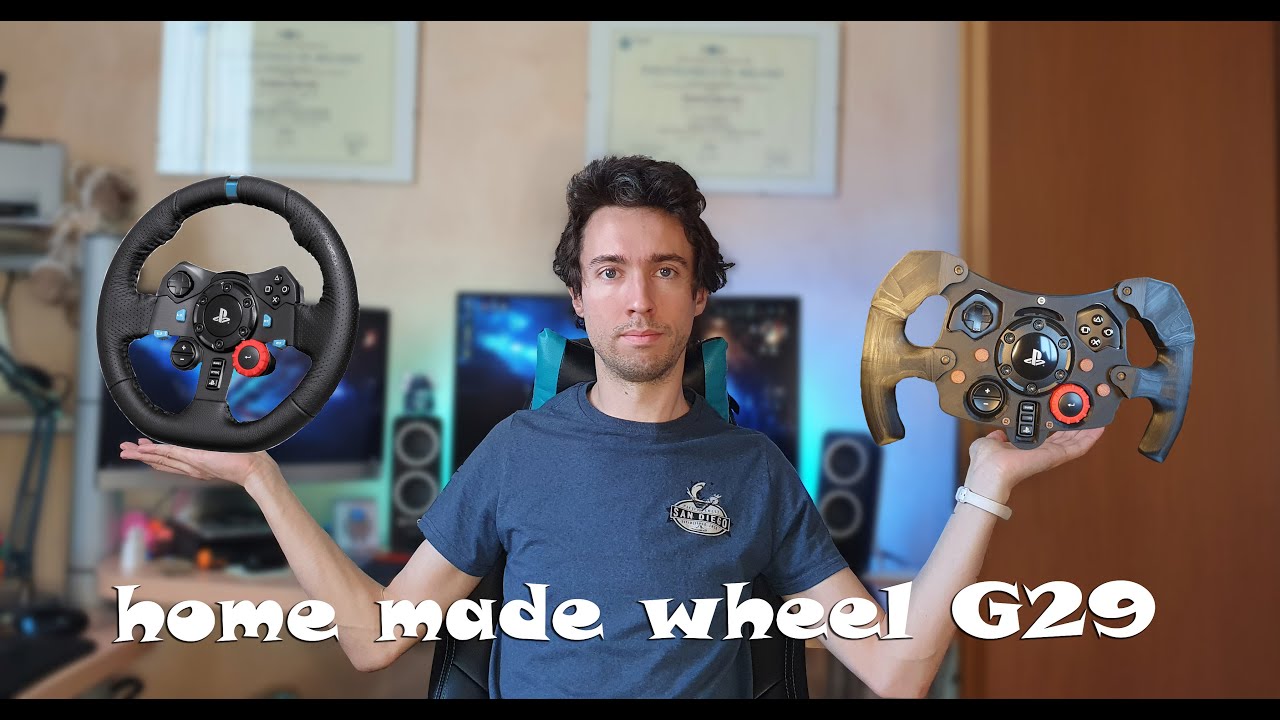 TUTORIAL Upgrade Logitech G29  wheel and paddle shift (DIY)