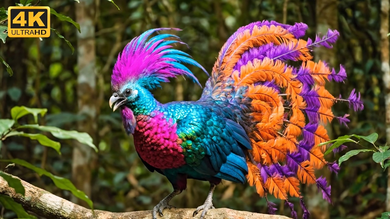 Top 99 Strangest Birds on Earth | 4K Nature Sound ASMR