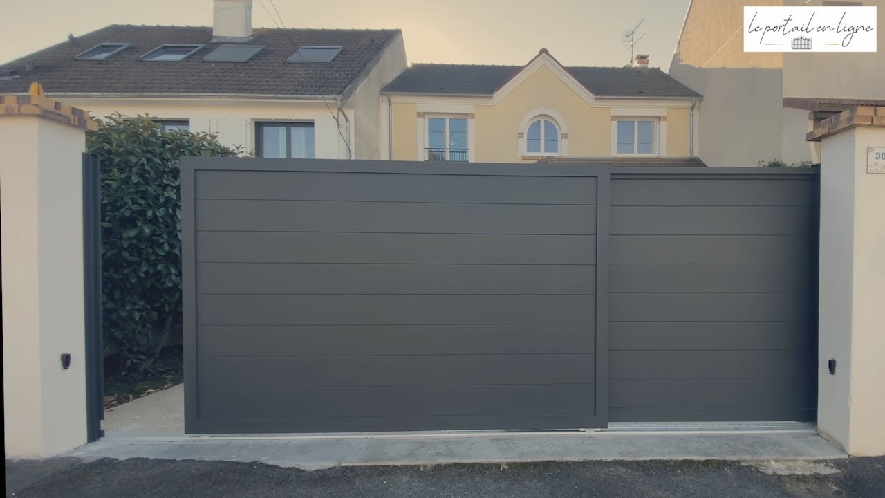 Tutoriel d'installation d'un portail télescopique - Méthode rapide | Le Portail En Ligne