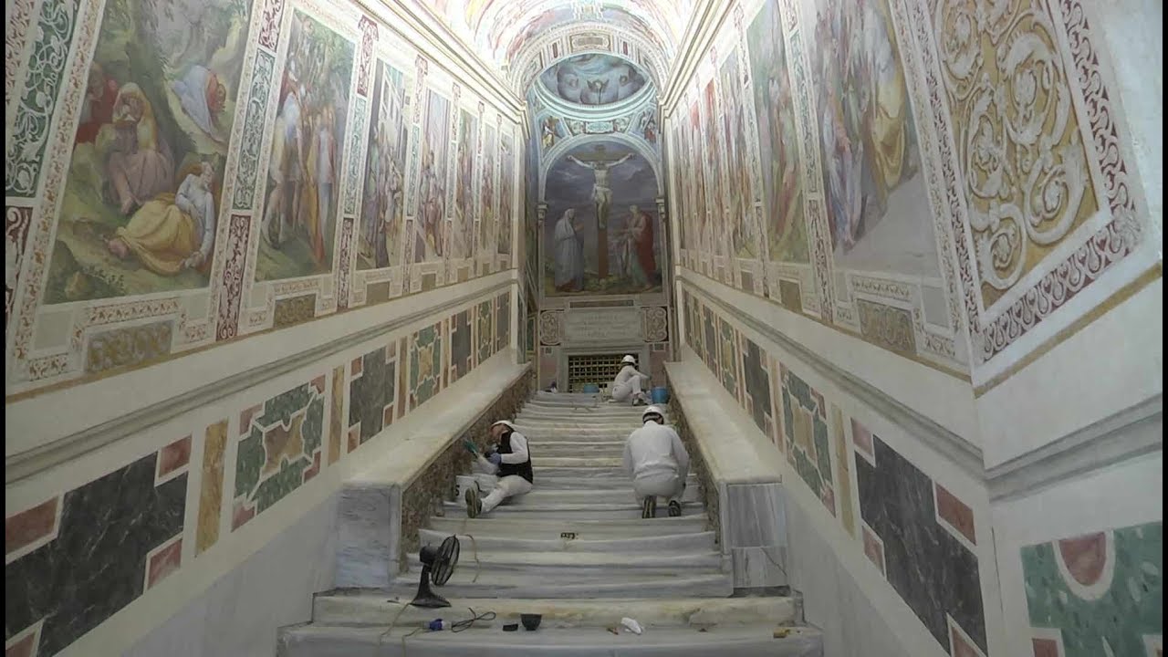 Scala Santa to open for limited time with the original marble stairs Jesus walked
