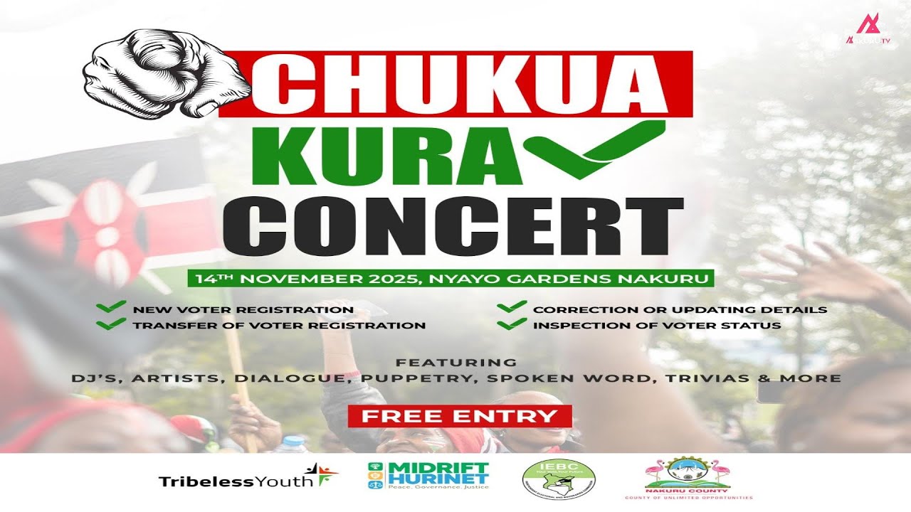 Chukua Kura Concert | Nakuru County