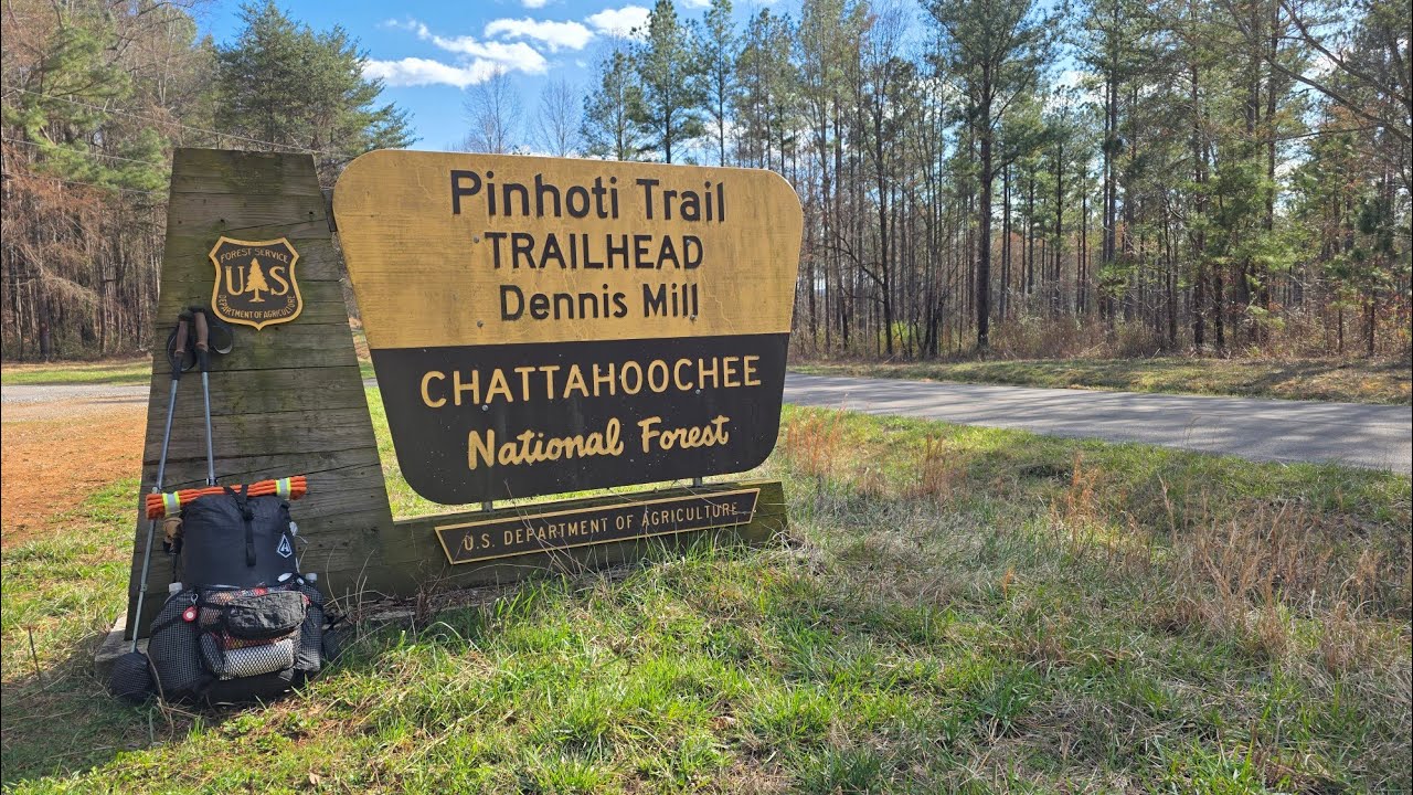 Day 24 Back in the woods Pinhoti Trail Thru Hike