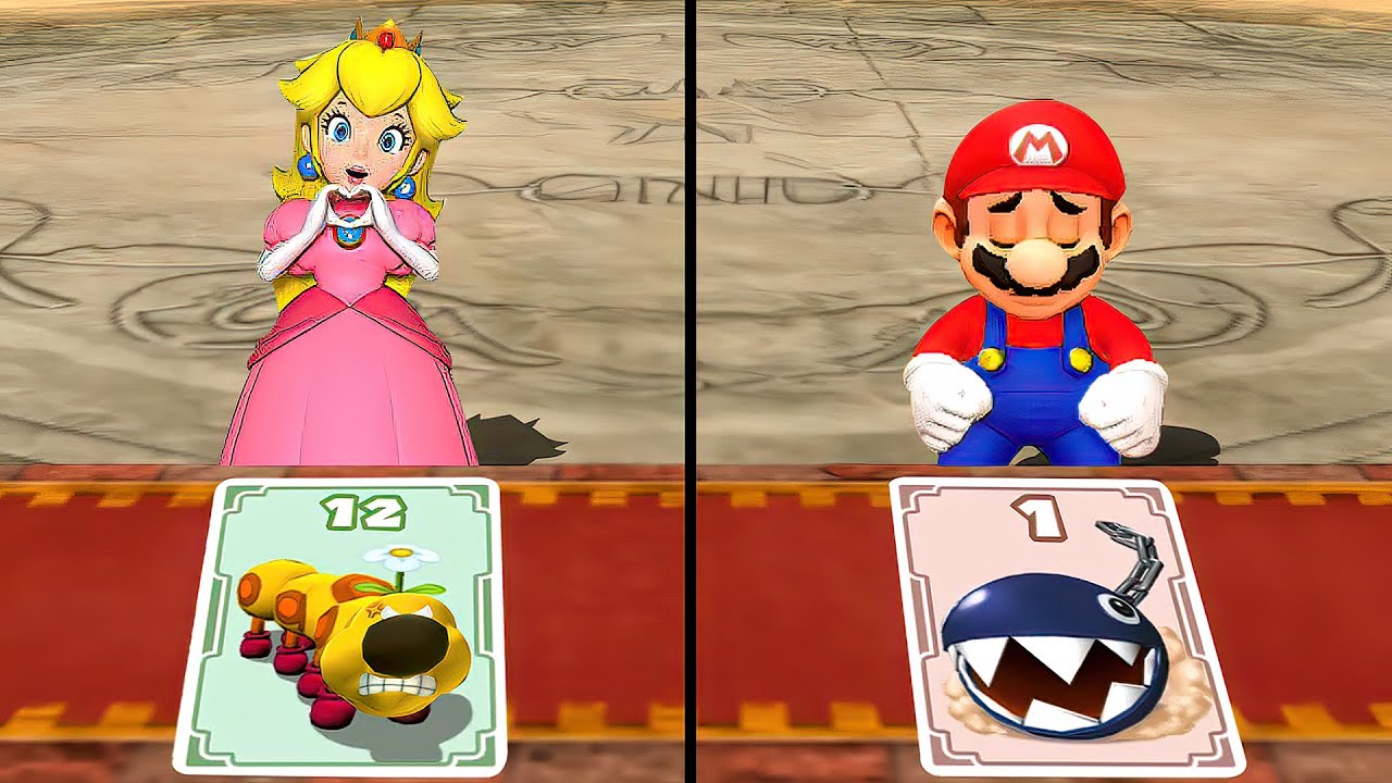 Mario Party Series - Lucky Minigames (Peach)