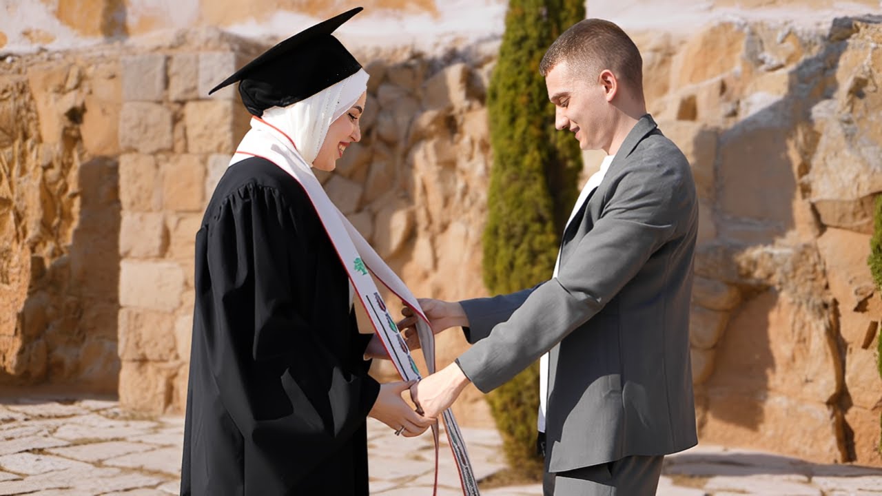 يوم تخرج خطيبتي 🎓&hearts;️