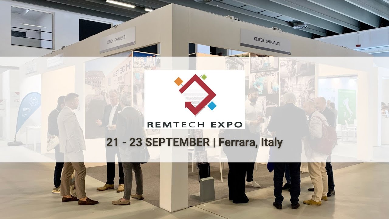 Getech - Gennaretti / REMTECH EXPO 2022 - Ferrara, Italy